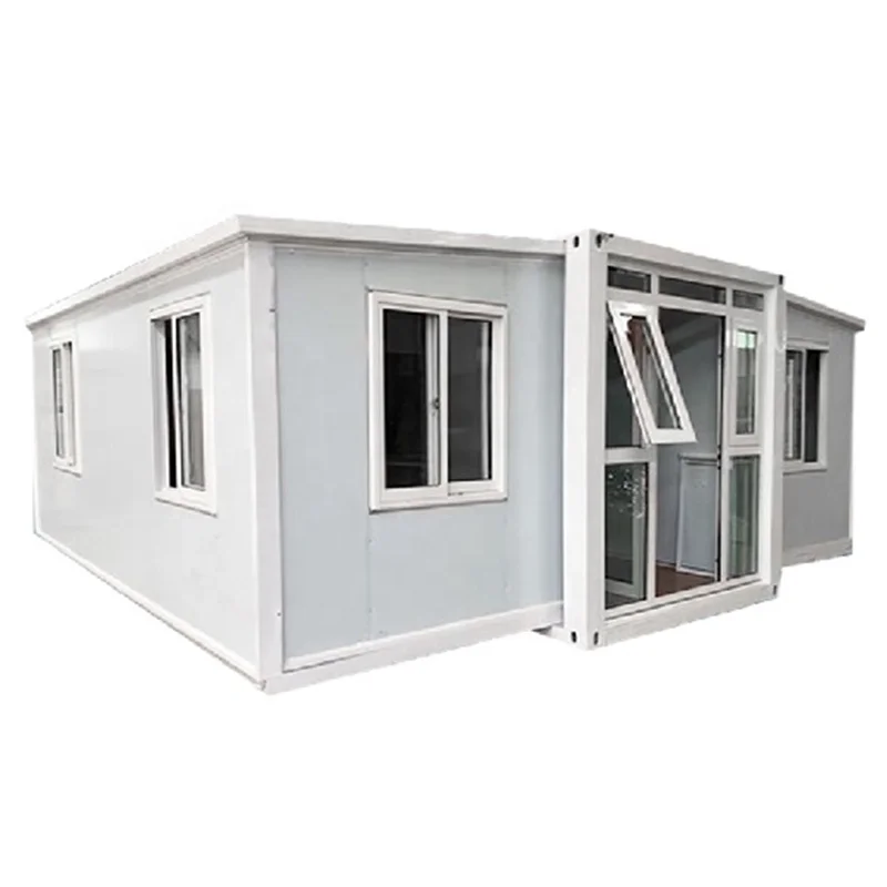 Steel Building House Foldable 20FT Modular Prefab Container Homes Prefab Shipping Tiny House