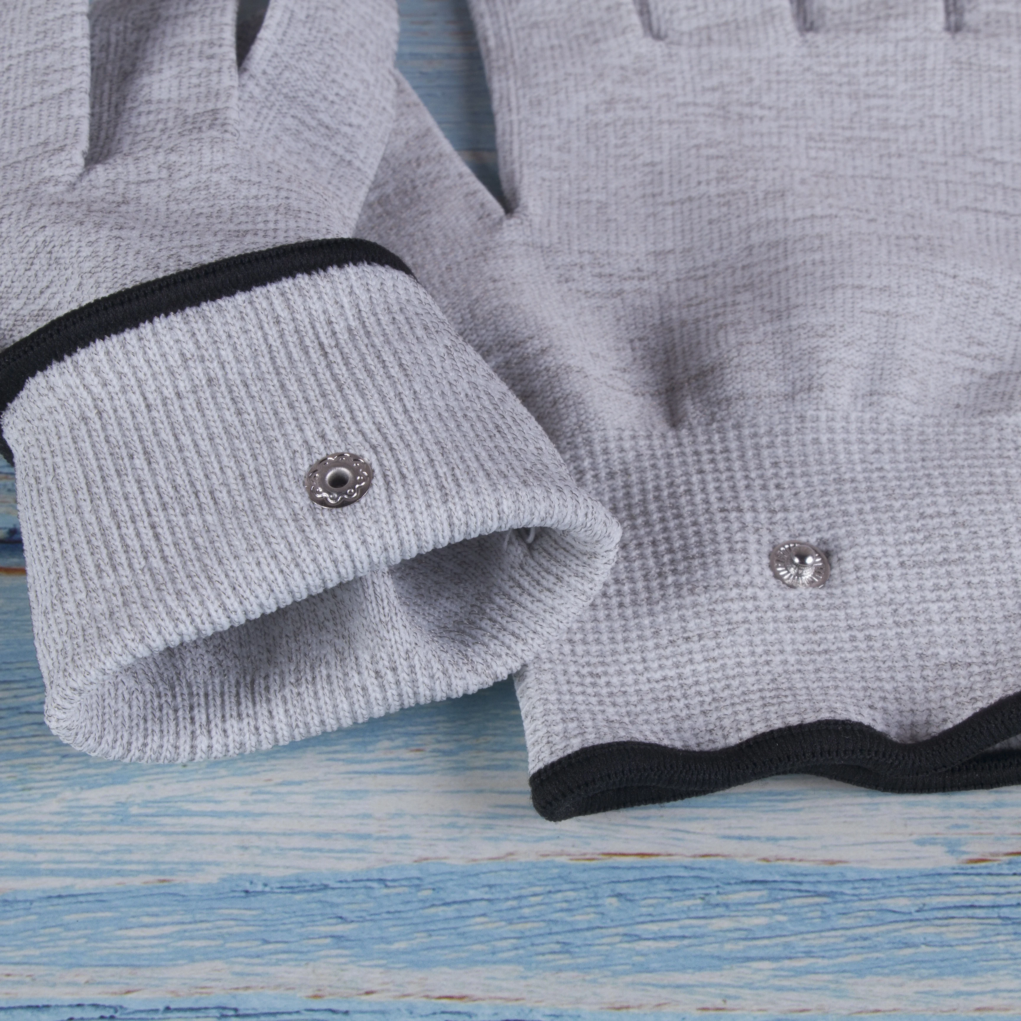 UrGarding Silver Thread Conductive Physical Therapy Gloves with connection snap to cooperate with physical treatment machine