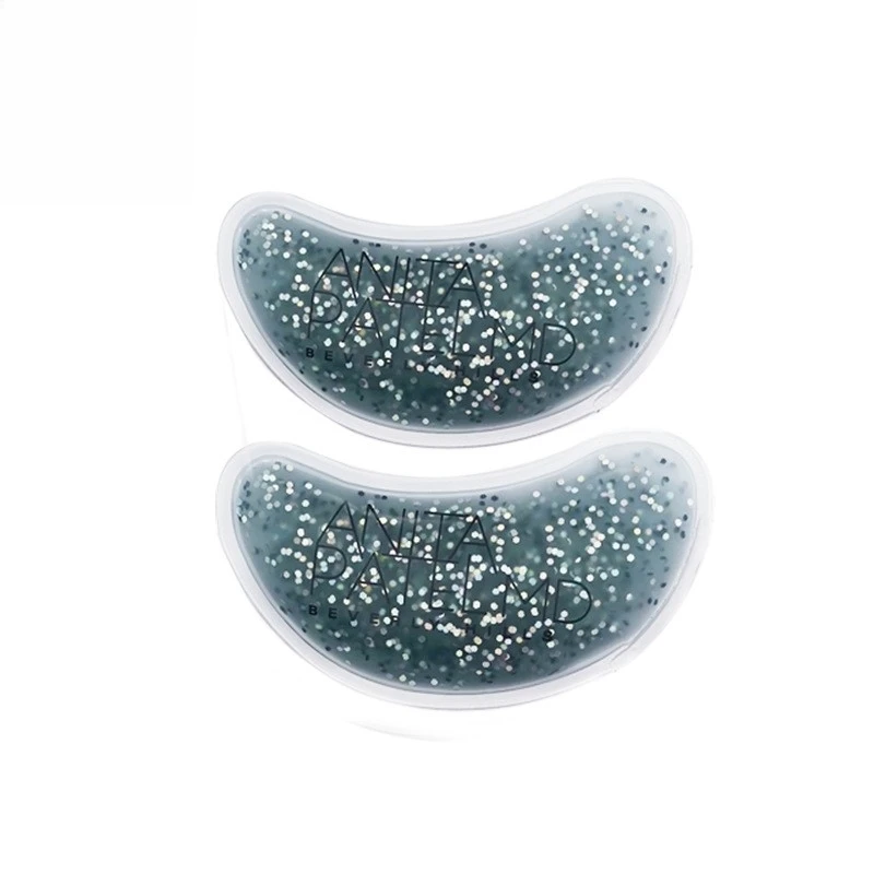 Factory Custom Mini Gel ice pack Reusable cooling gel eye pads hot cold compress for Puffy Eyes Dark Circles