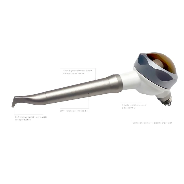 360 Degree Rotation Intraoral Air Prophy Unit Connect K-Coupling Dental Equipment Inner Water Spray