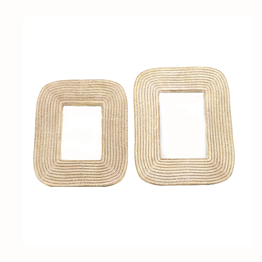 Декорации антикварные 2021 Выпускной фото ротанговая фоторамка для продажи