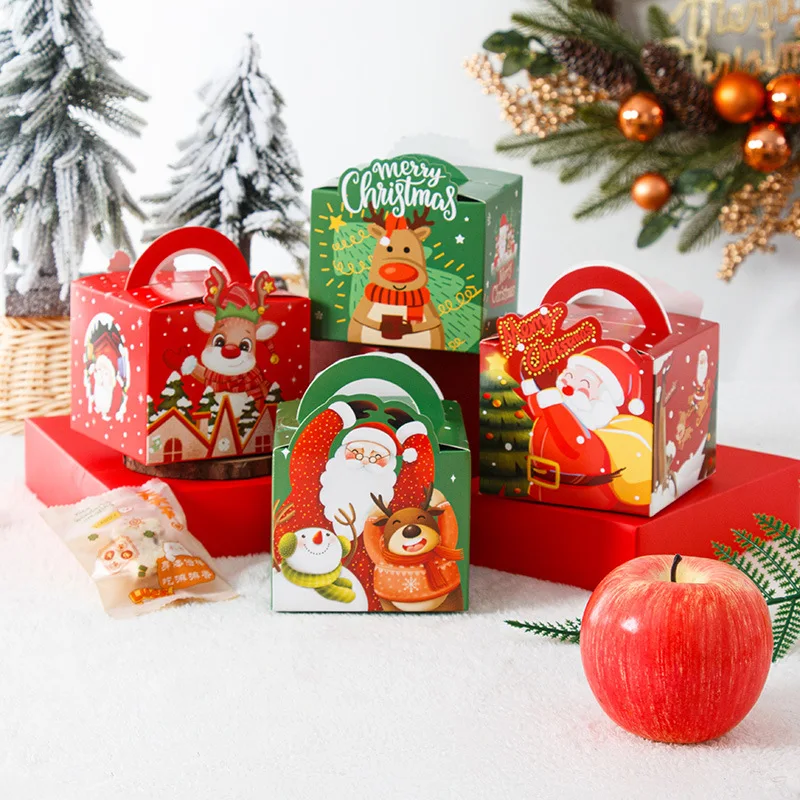 Christmas Gift 2024 New Design Christmas Gift Stereo Square/Cylindrical Paper Box for Decoration