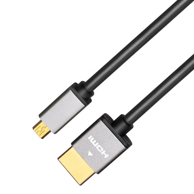 
High speed gold plug support 4K 3D micro Type D HDMI cable High speed gold plug support 4K 3D micro Type D hdmi cable