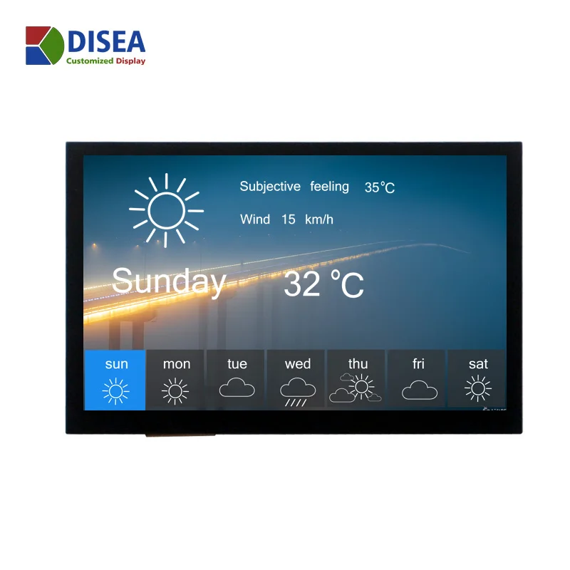 DISEA 480x272 TFT сенсорная панель 4,3 дюймов tft lcd модуль с емкостным сенсорным экраном