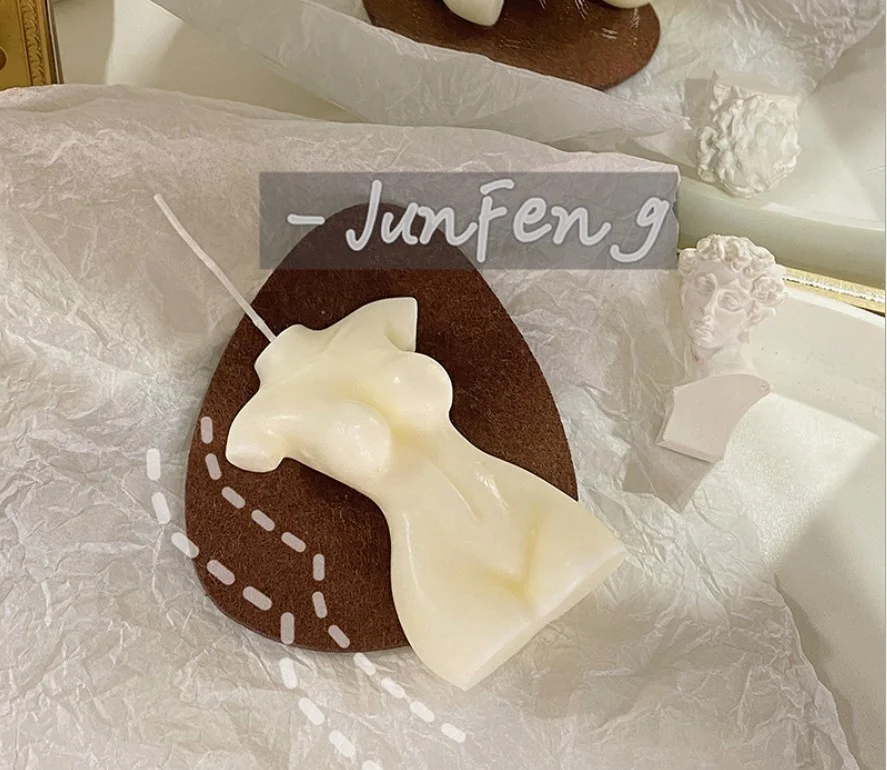 China Suppliers Male Female Body Candle Silicone Molds Fat Body Candle Mold Nude Torsoes