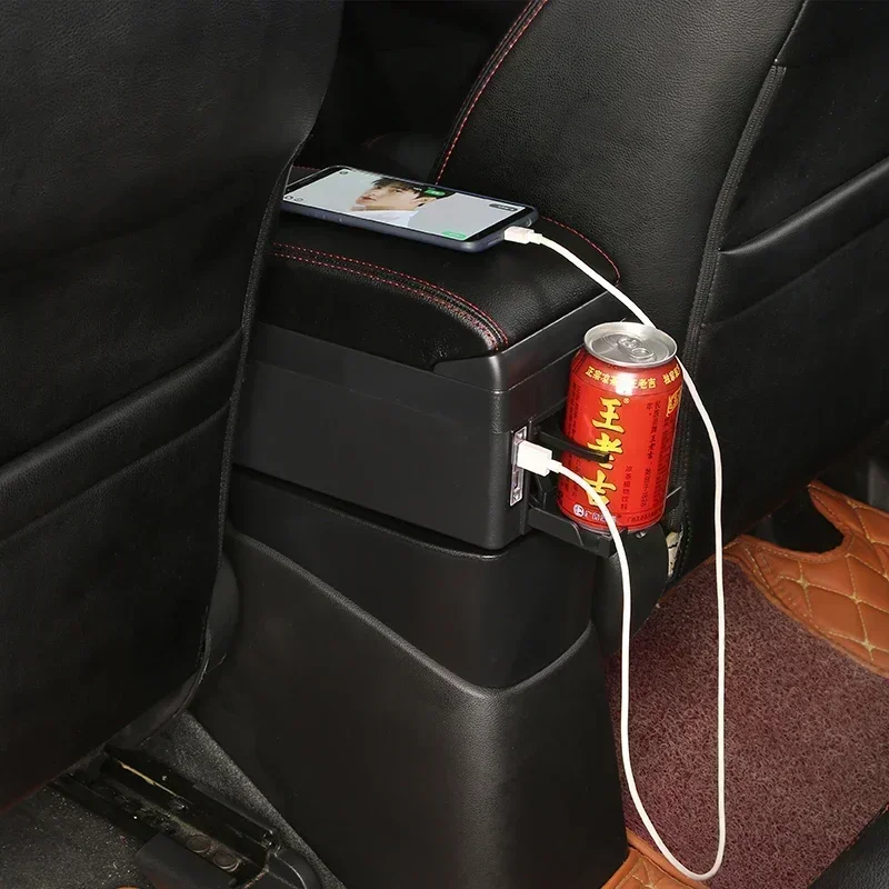 Подлокотник для центральной консоли TONC Chevrolet Aveo уникальный дизайн оснащен USB-портом зарядки и подстаканным держателем