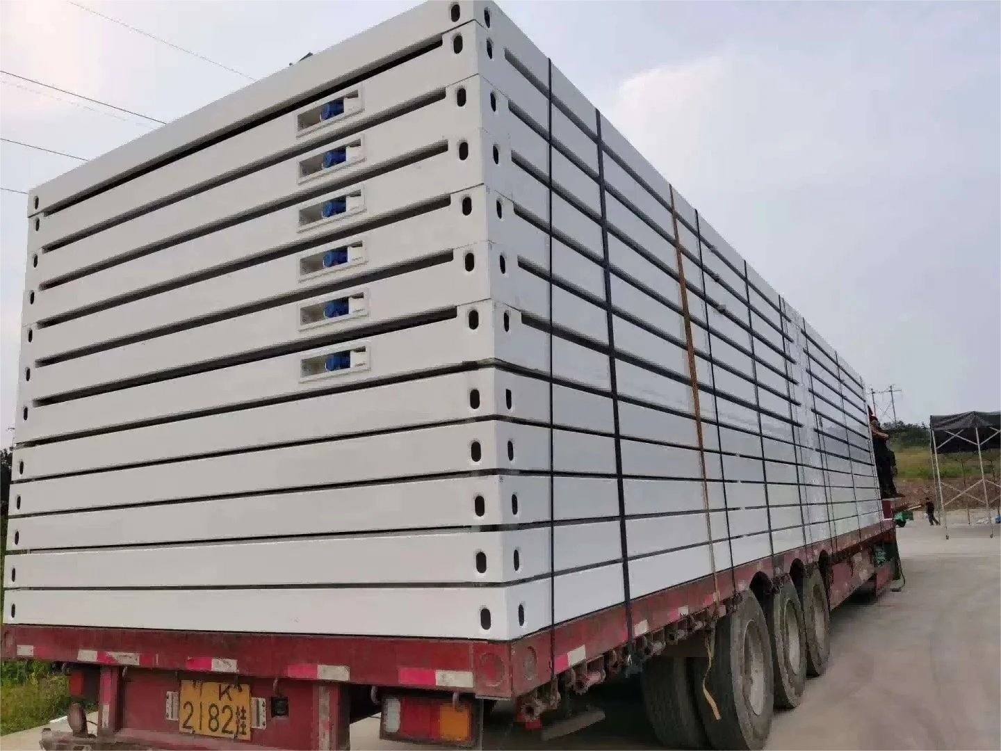 Fast Build Precast Prefab House Steel Bali Prefab Houses Furnished 3 Bedroom