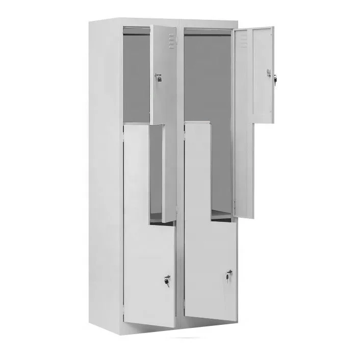 2023 hot sale oem high quality cheap price 4 door steel gym locker storage cabinet  Z locker