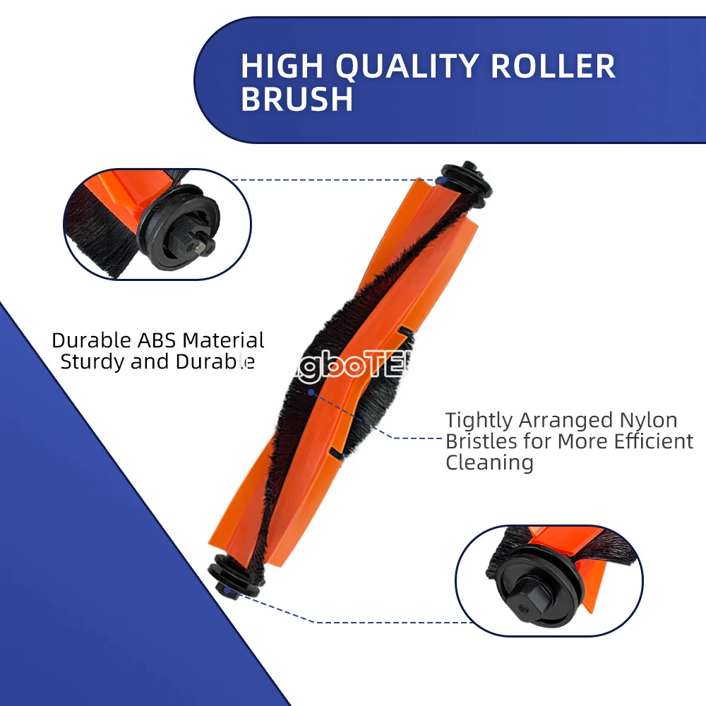 Fit For Dreame L10s Ultra Replacement Main Roller Brush Side Brush Hepa Filter Mop Pad Dust Bag Xiaomi X10+ B101GL