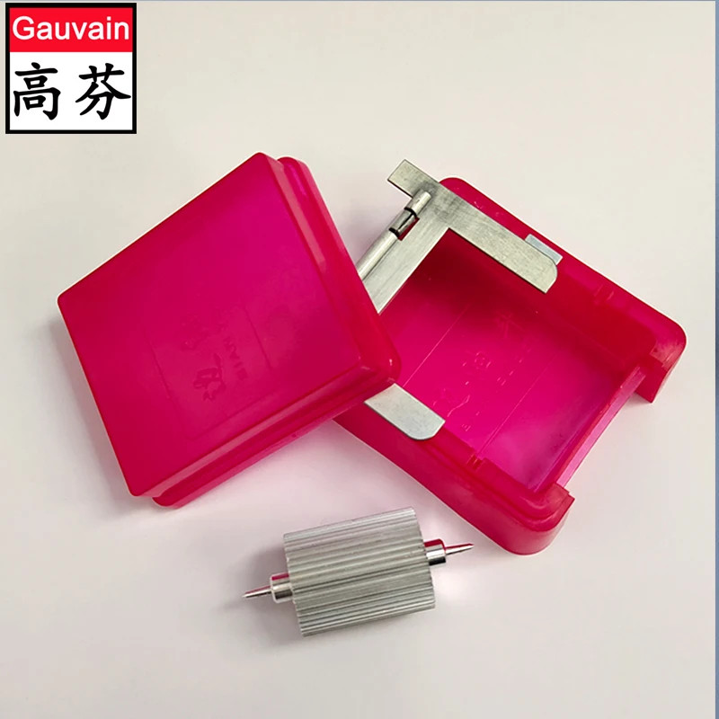 
non-stick oil Inking box for leather edge color painting machine bag belt wallet 