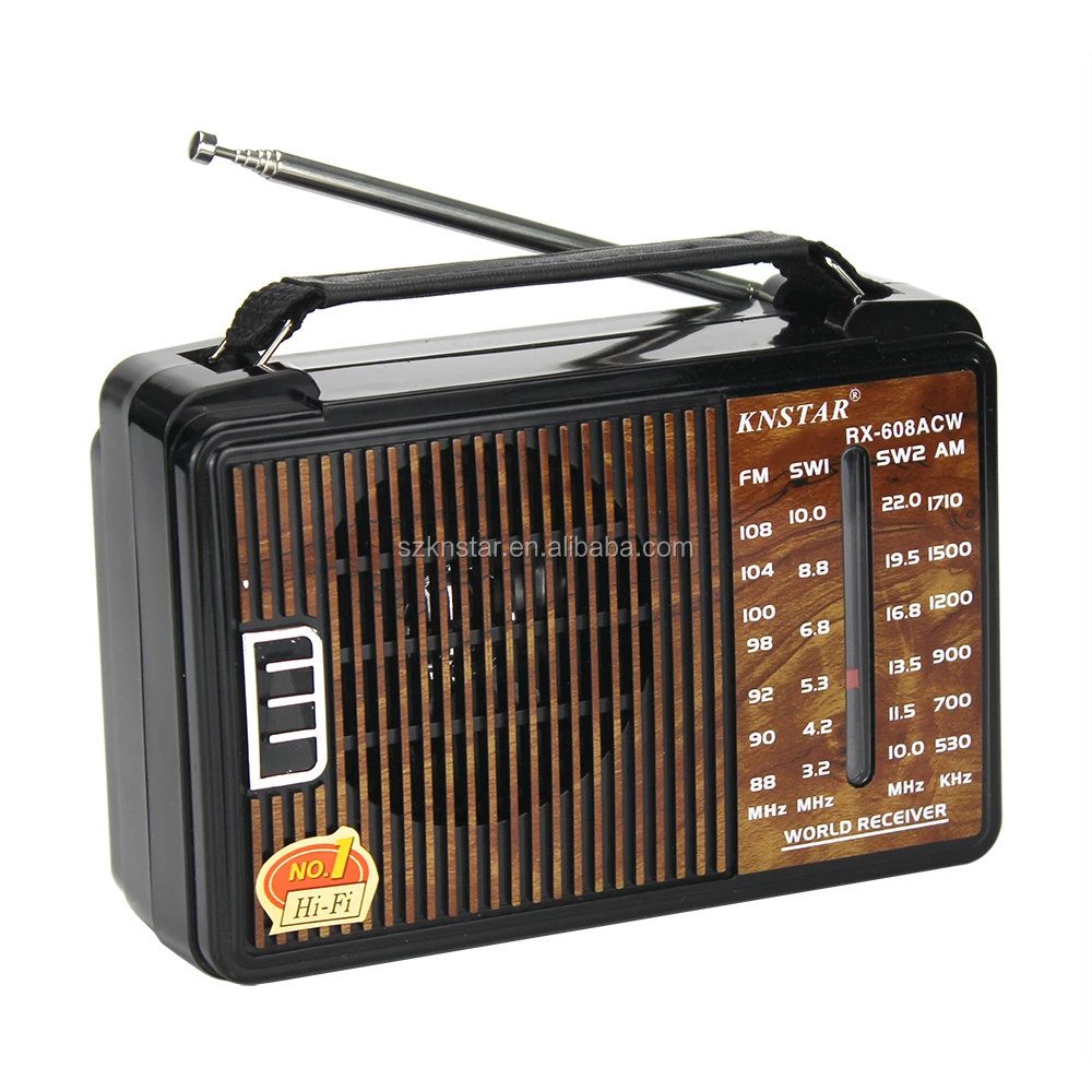 Asia using radio UM-1X2 battery warehouse radio old radio RX-608ACW