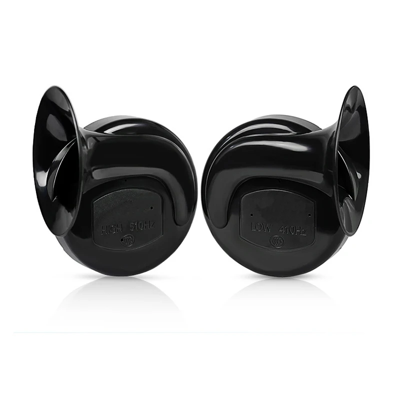 Universal High Quality Waterproof 12V 4A Electric Horn Klaxon With High Low Sound For  Car Truck Pickup Bus RV
