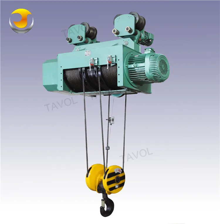 16ton Tavol Wire Rope Hoists Steel Cable Electric Winch Electric Hoist with CE