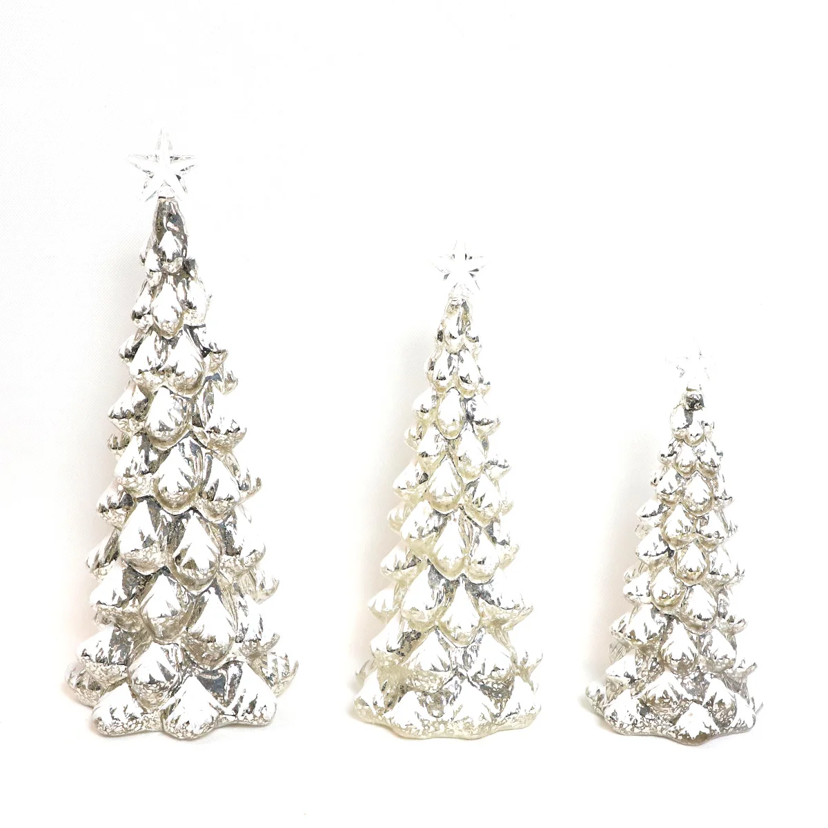 small glass round flat glass christmas ornament luxury christmas trees and decor
