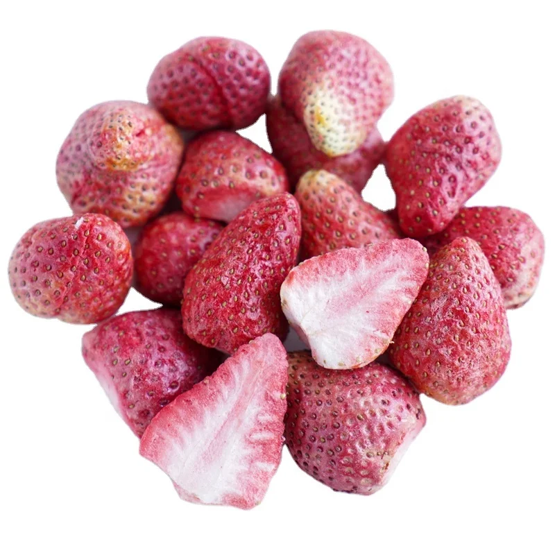 
Bulk packing high quality healthy snack Crispy Freeze Dried Strawberry 