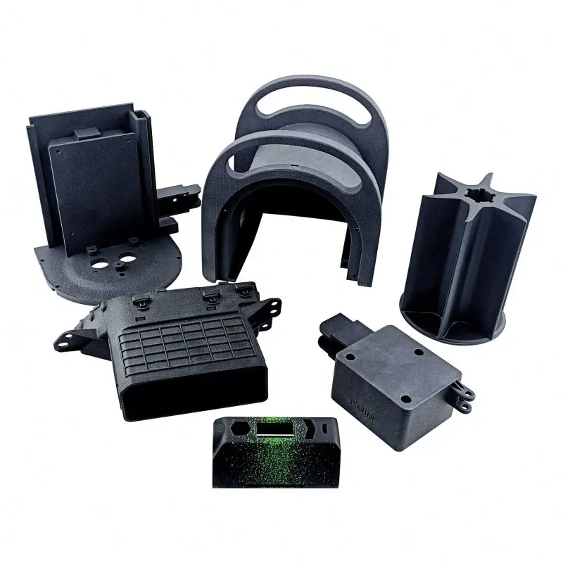 Customized 3/4/5 Axis CNC Milling Machining Painted Black Parts Vacuum Casting Low Volume Rapid Prototyping for New Products