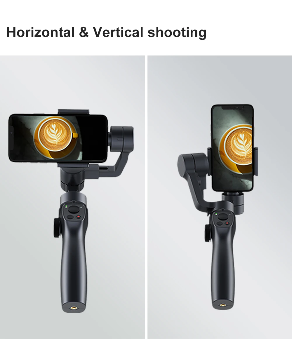 Новое поступление, вращение 360, умный шарнирный стабилизатор, автоматическое отслеживание, изготовление видеороликов, штатив для телефона