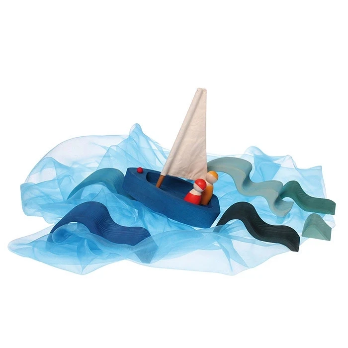 Wholesale Surf Shape Wooden Toys For Kids Educational Toys Blocks Rainbow Wooden For Kids Game