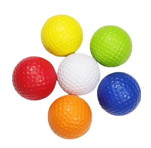 Factory Direct Sale Golf Ball Golf 2 Layer Practice Ball Driving Range Golf Ball With Multicolor