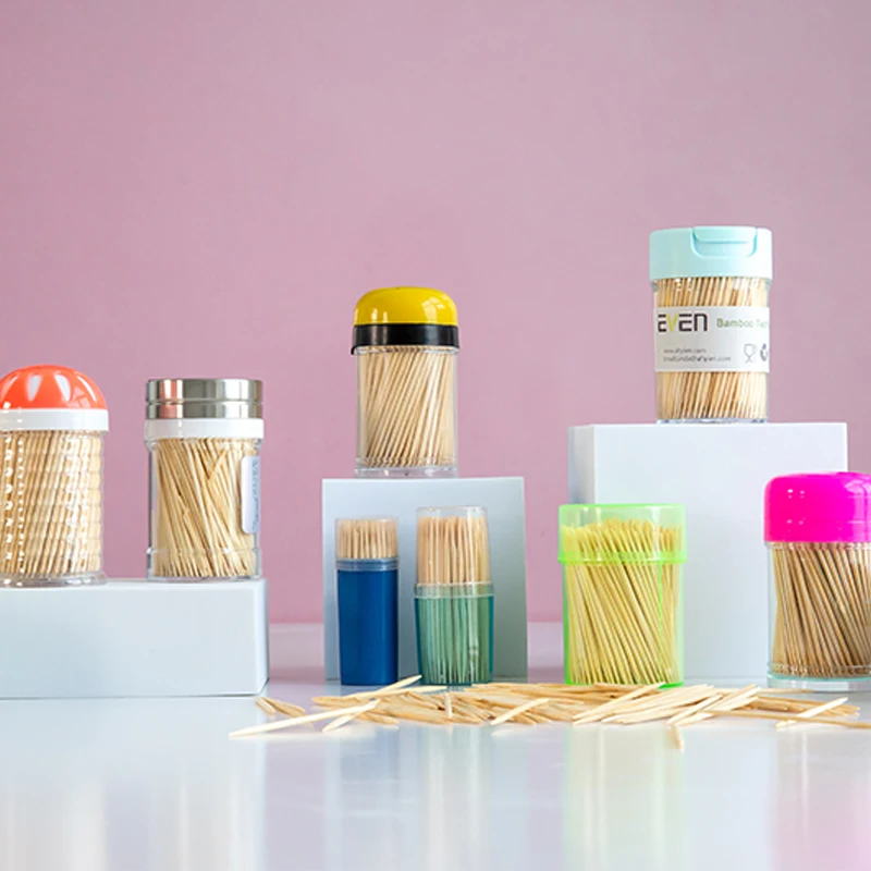 Plastic Bottles Disposable Tooth Pick Bamboo Toothpick Making By Machine