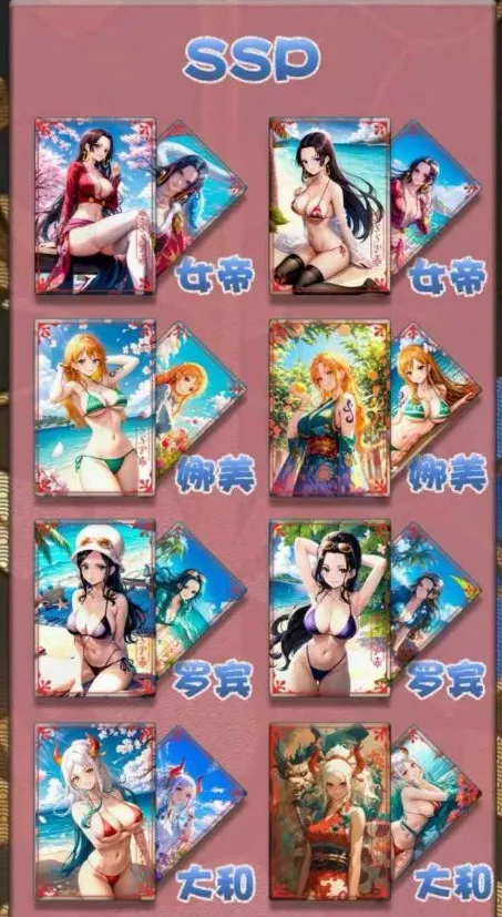 Wholesale Game Card Thickened TR HR GP Anime Collection One Pieces CCG TCG Cards For Gifts one pieces Goddess card