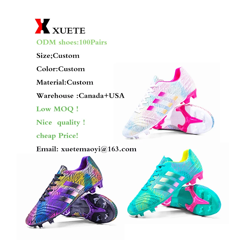custom Sneakers Outdoor unisex Shoes chuteira futsal sepatu volly zapatos deportivos schuhe zapatillas de futbol  sapatos