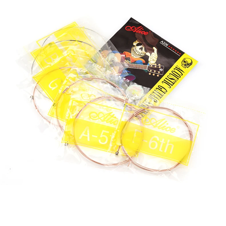 Оптовая цена набор струн для акустической гитары 12