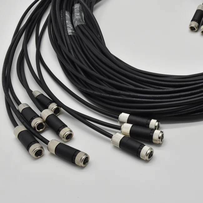 M8 IP67 винт 3pin гнездовой разъем подключения кабеля водонепроницаемый разъем