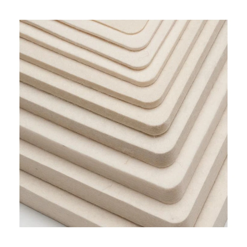 Industrial Superfine quality Thin White Wool Felt