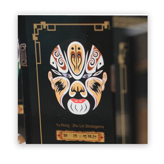 Chinese classical screen decoration, Peking Opera pattern, suit