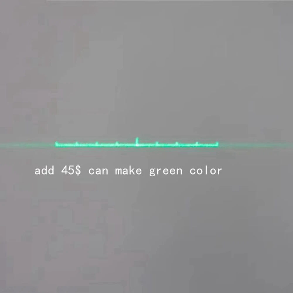 One word with 9 points laser module straight line infrared laser line