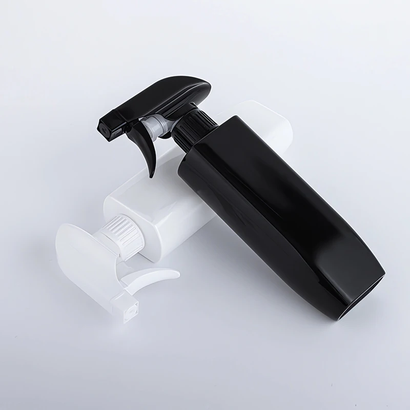 300ml Flat-shaped Dilution Cleaning Large Capacity Hand-held Spray Bottle Acid and Alkali Resistant Plastic Sprayer for Au