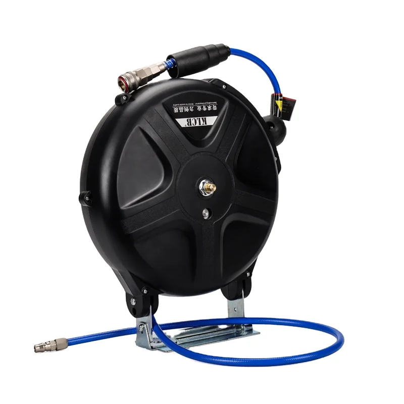 KLCB A001Retractable Hose Reel Air Drum Car Wash Equipment Electric Cable Cord Reel Drum