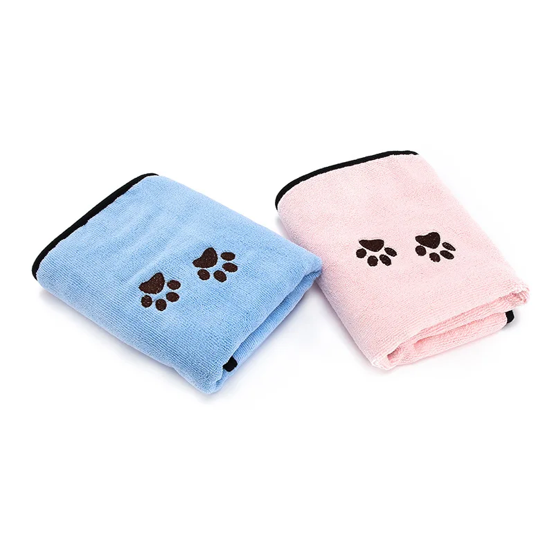 Pet products of pet cleaning dog drying towel absorbent quick drying dog bath cleaning towel microfiber pet towel for cat dog