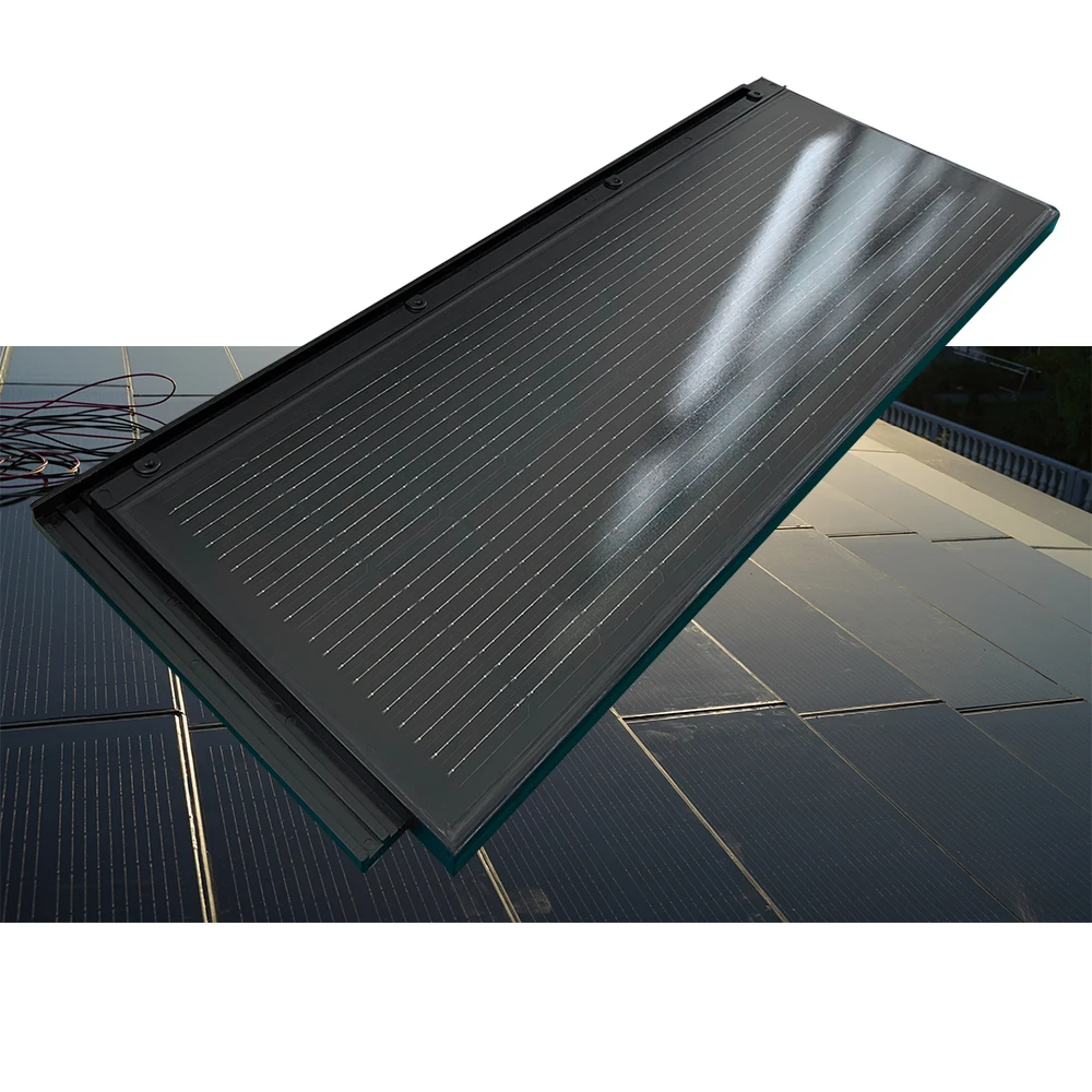 100% Waterproofing Solar Roof Tile Solar Power Electricity Free Live Off Grid Modular BIPV Home Solar Roof