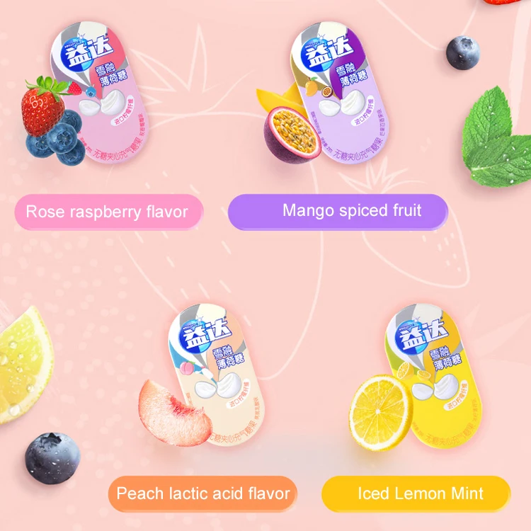 EXTRA Mint new snow melt sugar