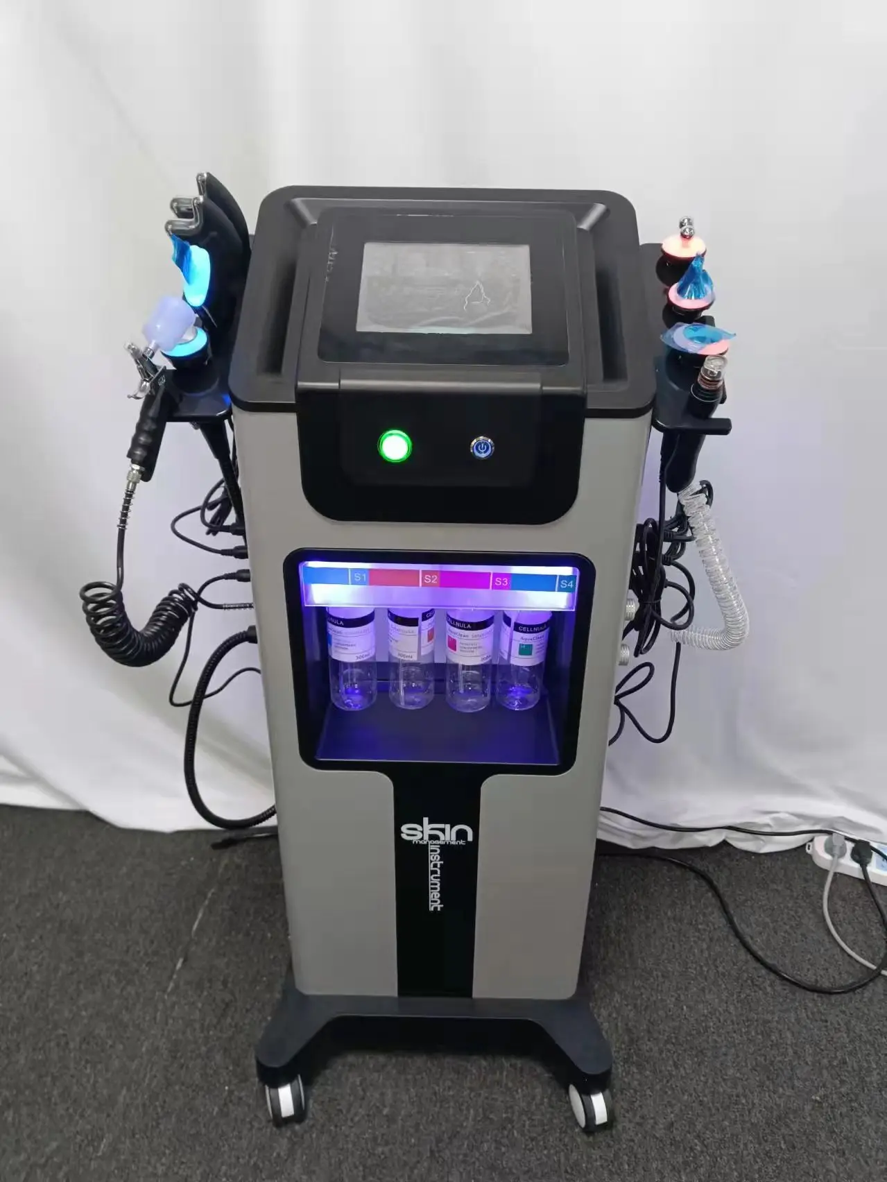 H2O2 Water Facial BIO Lift Skin Scrubber Aqua Peeling Salon Use Microdermabrasion