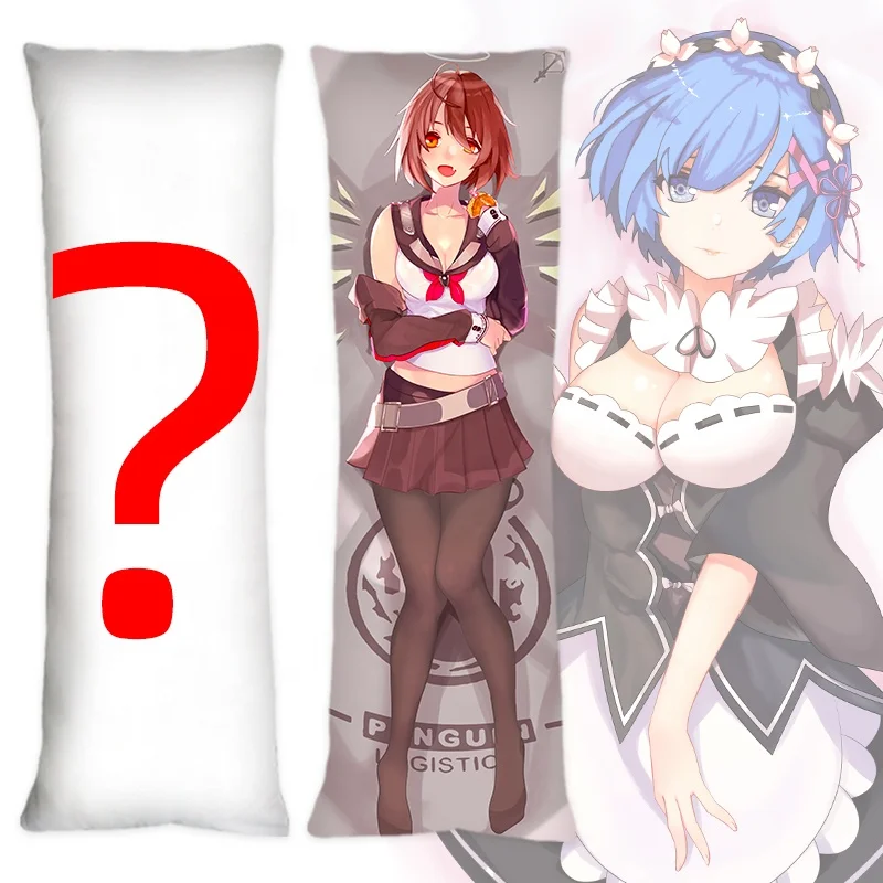 Decorative pillows dakimakura naked anime wholesale pillow cases  body pillow cover