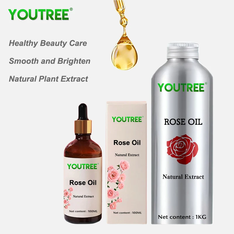 Youtree розовое масло 100% натуральное органическое эфирное для изготовления парфюмерного ароматерапевтического массажа