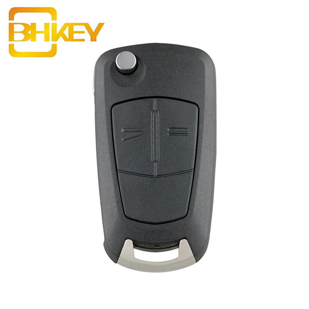 2 Buttons Delphi System 433 MHZ PCF7941 Chip HU100 Blade Folding Fob Remote Car Key For Opel Corsa D Meriva Vauxhall
