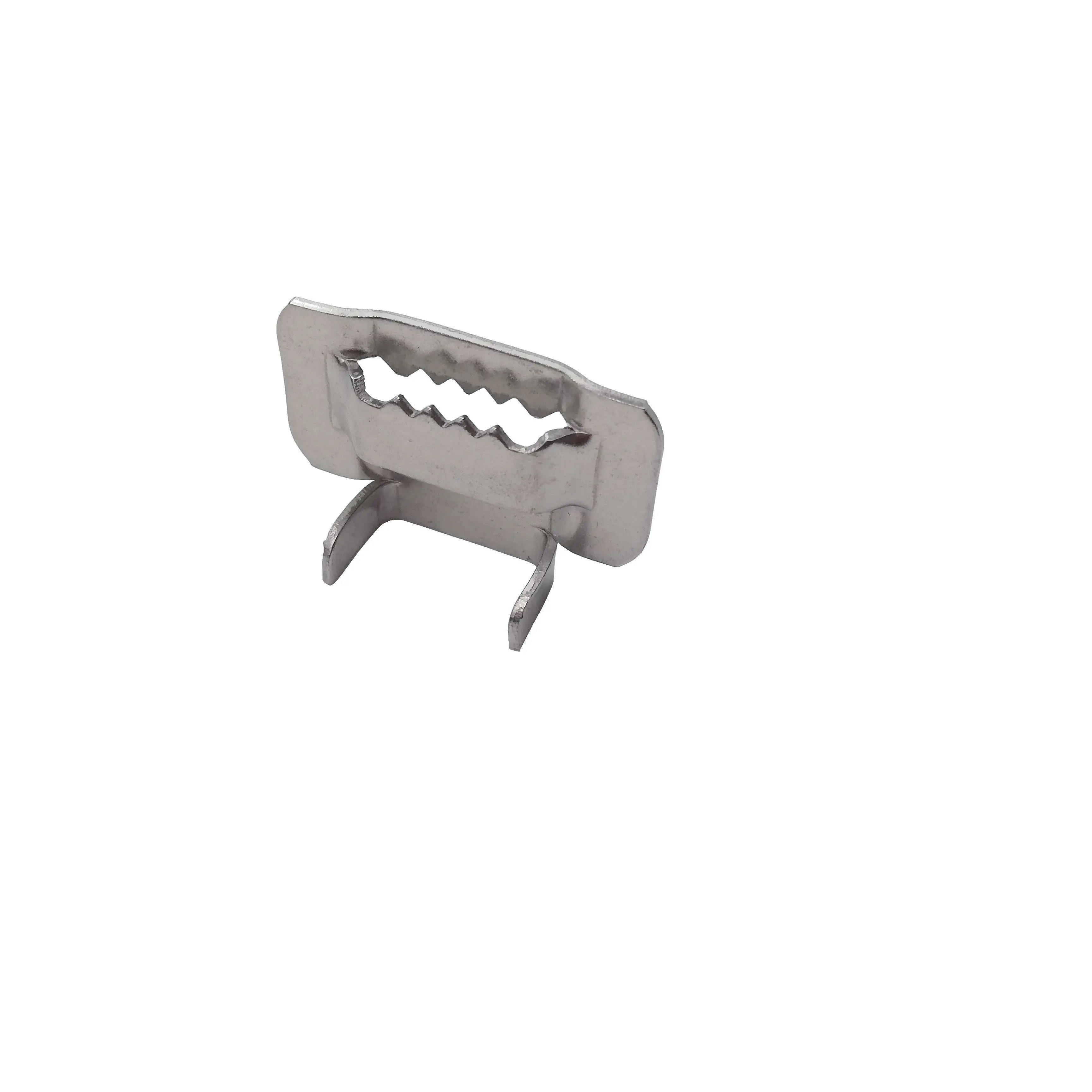 16mm 15.8mm 5/8inch High Quality AISI 201 Stainless Steel Buckle For Banding In Stock  With Factory Price