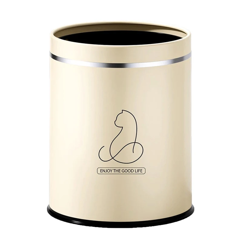 NEW 13L 16L Double Bucket Trash Can for Kitchen Bathroom Baby Room - Indoor Garbage Waste Paper Bin - No Lid
