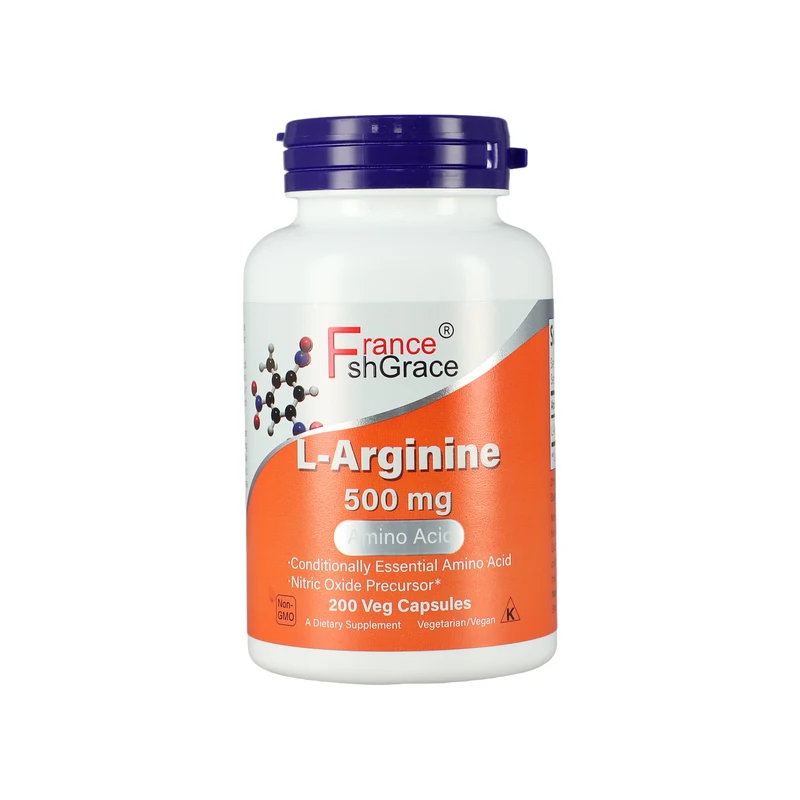 L-Arginine 200 Veggie Capsules Supports Nitric Oxide Production and Vascular Health sport workout