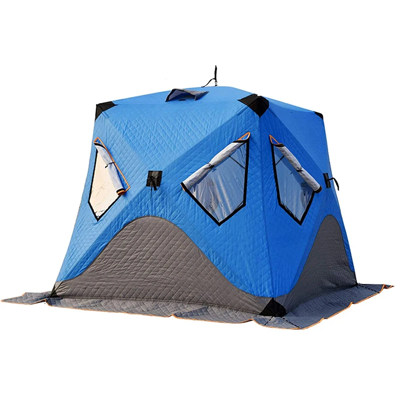 Wholesale Automatic Portable Cube Camping Outdoor Shelters Winter Insulated Ice Fishing Tent