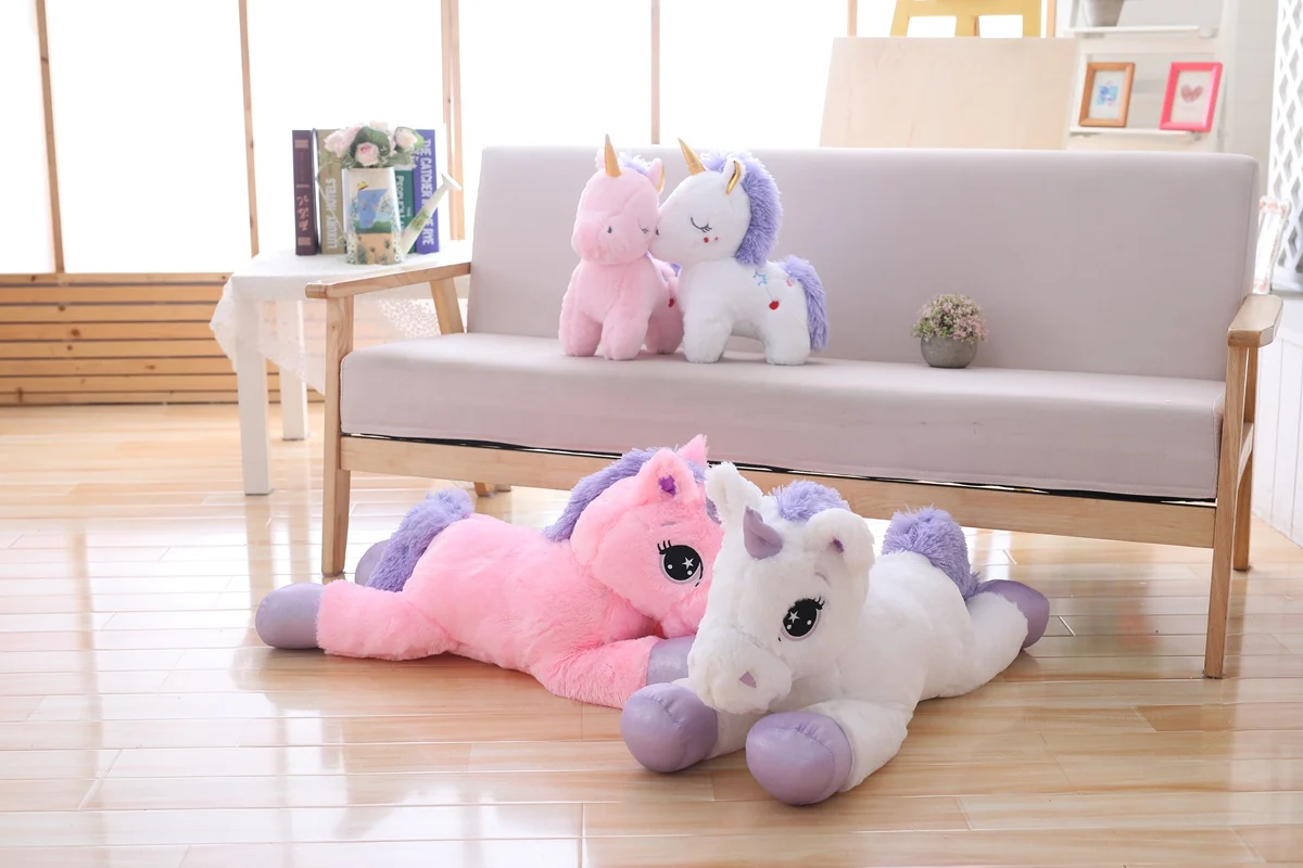 Wholesale Custom Ce Certified Plush Soft Stuffed Animal Unicorn Toy