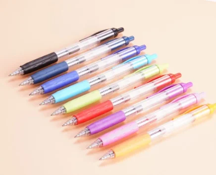 cheap colors gel ink custom logo 0.5mm gel pen