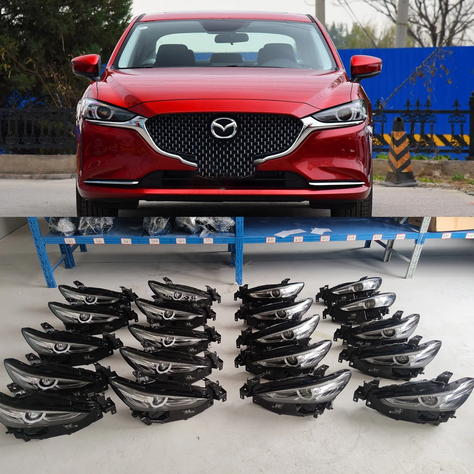 Applicable to Mazda 6 LED headlight lighting system 2022 ATZ original beam projection lamp disassembly accessories GW6W51030