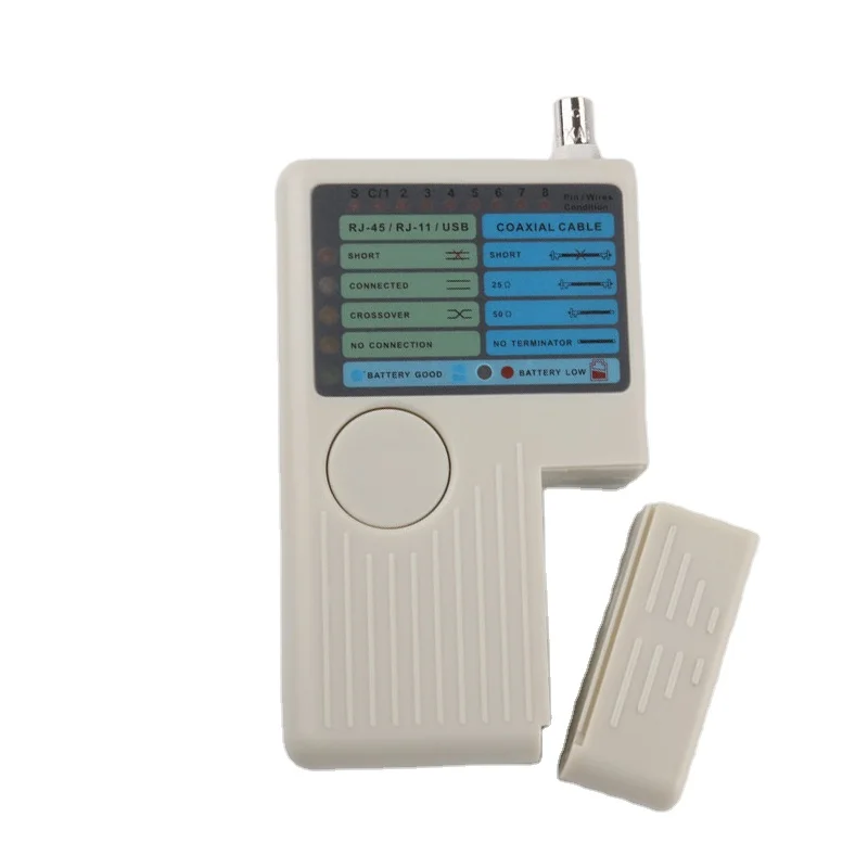 Professional Multi Function 4 In 1 Network and Cable Tester RJ45/RJ11/USB/BNC LAN Cable remote cable tester