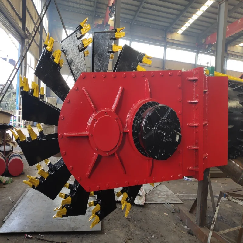 Yongsheng 12 Inch Bucket Wheel Dredger Dredging Equipment Mud Gravel Dredging Machine for Sale