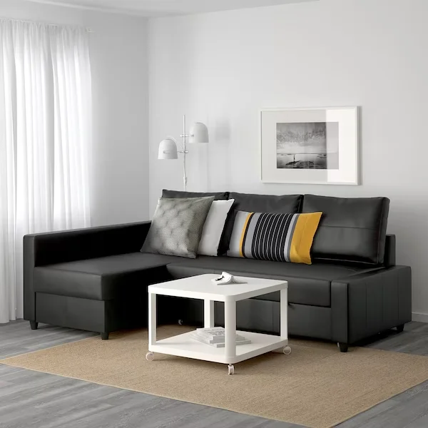 New Modern Customized Leather Fabric Corner Sofa Sleeper Convertible Couches Pull Out Sofa Beds With Storage